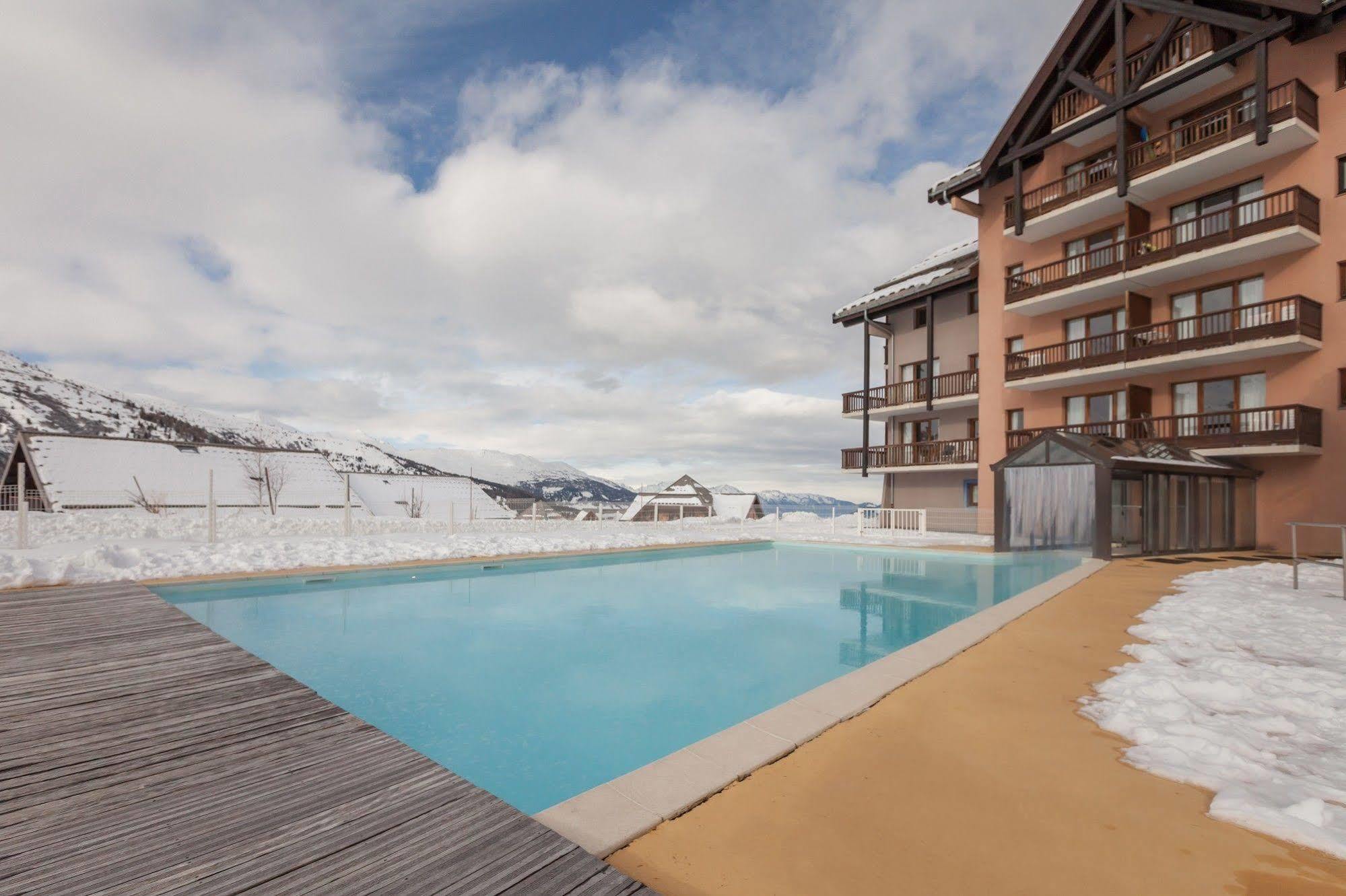 Residence Pierre & Vacances Le Thabor Valmeinier Exteriör bild