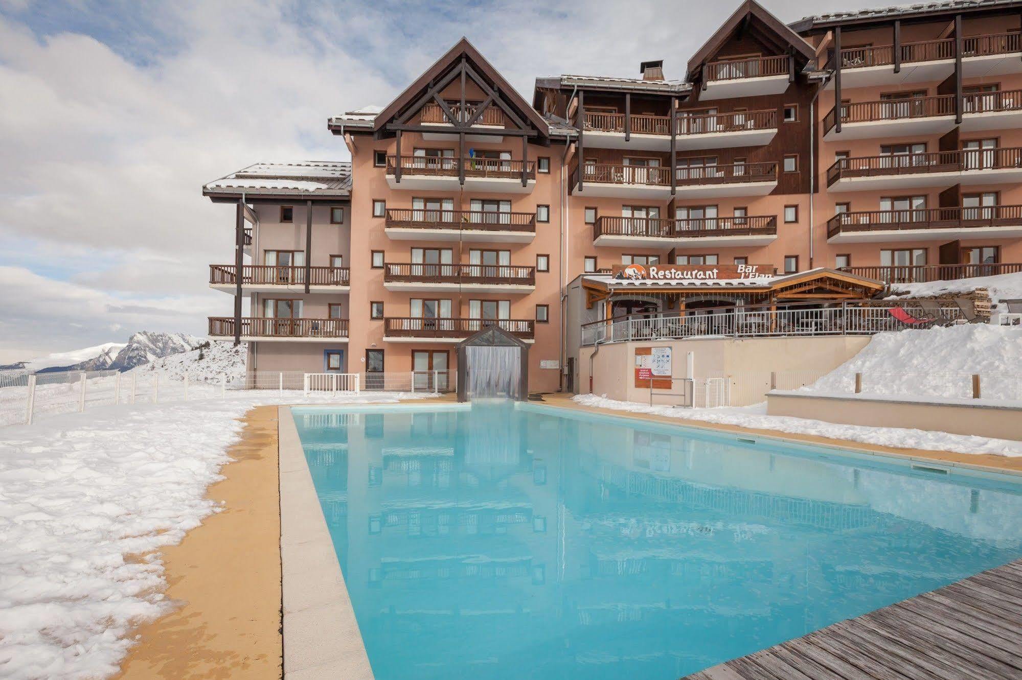 Residence Pierre & Vacances Le Thabor Valmeinier Exteriör bild